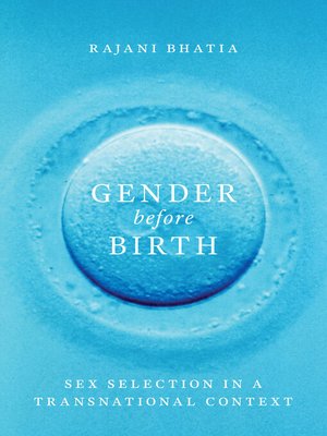 cover image of Gender before Birth